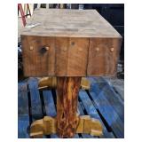 WOOD BUTCHER BLOCK