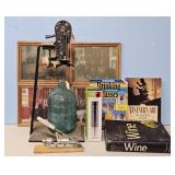 BOTTLE CAPPERS & WINE MAKING BOOKS