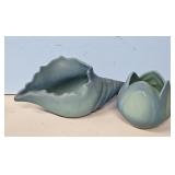 2-VANBRIGGLE POTTERY PLANTERS