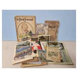 EARLY PAPER ITEMS FARM JOURN. & OTHER BOOKS