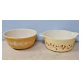 2-PYREX BOWLS