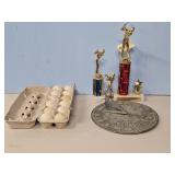 MODERN SUN DIAL, TROPHIES