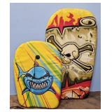 2 BOOGIE BOARDS
