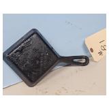 SQUARE C-I  EGG SKILLET-MADE IN THE GOOD OLE USA