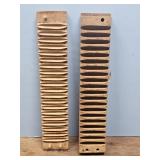 EARLY WOODEN CIGAR MOLD