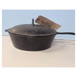 C-I CHICKEN FRYER W/DIAMOND & C ON BOTTOM