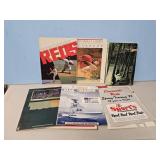 REDS YEAR BOOK 1985, REDS PROGRAM, & OTHER BOOKS