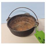 WAGNER FLAT BOTTOM BEAN POT