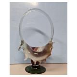 BLOWN GLASS BASKETS