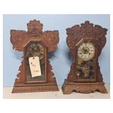 NEW HAVEN & OTHER KEY WOUND CLOCKS