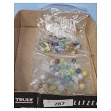 OLD BLOWN GLASS MARBLES