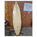 SPECTRUM VINTAGE SURF BOARD