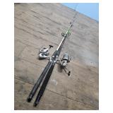 FISHING POLES & REELS