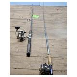 FLY REEL & POLE, SPINNING REEL & POLE
