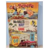 POPEYE GAME-RT. 66 NEW GAME-MCHALES NAVY NEW IN