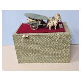 ORIENTAL HORSE & COACH W/BOX