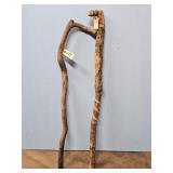 2-WALKING STICKS/CANES