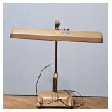 WEIGHTED INDUSTRAIL DESK LAMP W/WIRE ON NECK