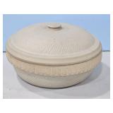CROCK COOKING BOWL W/LID