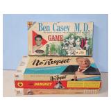 BOARD GAMES-BEN CASEY, DRAGNET, NO RESPECT