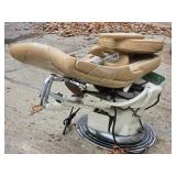 EARLY PORC. DENTIST CHAIR