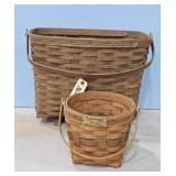 1988-LONGABERGER-1 UNMARKED BUT SIGNED BASKET