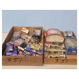 2-FLATS OF NEW HOTWHEEL TYPE CARS