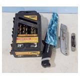 DRILL BITS, FISHING KNIFE