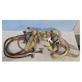 AIR CONDITIONING GUAGES/RATCHET STRAP