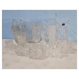 8 inch PRAGUE CRYSTAL VASE/BELL/TOP HAT& OTHER