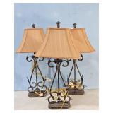 3-MODERN TABLE LAMPS