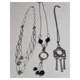 MCM NORWEGIAN STYLE AND OTHER METAL NECKLACES