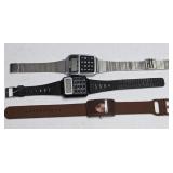 3 WRIST WATCHES
