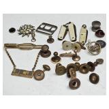 14K GOLD FILLED CUFFLINK /LINKW/TURQUOIS STONE