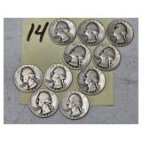 (5) 1943 AND (5) 1944 QUARTERS