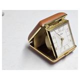 VINTAGE SETH THOMAS WIND UP TRAVEL ALARM CLOCK