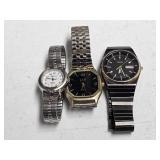 PULSAR/CARRIAGE & LTD WRIST WATCHES