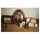 Old pictures all framed