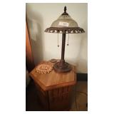Bed side table & lamp