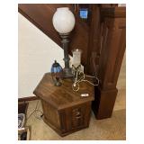 End table & lamps