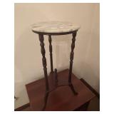 Marbled top fern stand