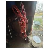 Electric leaf blower and weed trimmer w electric