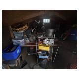 Contents of S side shed (Bring in Truck)