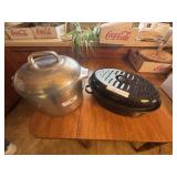 Sidney magnalight aluminum pot & roaster