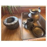 10 punch votive holder & sterling plate water