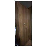 Cabinet with barn doors New stock,  gloves