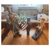 Wooden horse & soldier