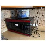 Microwave & toaster & paper towel holder