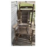 Cracker Barrel Chair and children