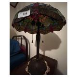 Leaded dragon fly lamp